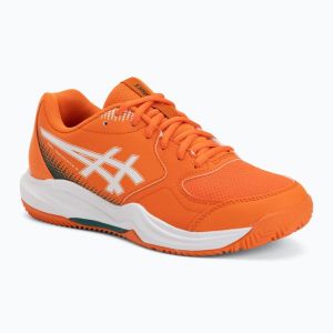 Кросівки тенісні дитячі Asics Gel-Dedicate 9 Padel Energy Orange/White